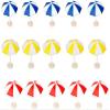 Taotenish 15pcs Miniature Sun Umbrella Beach Sun Umbrella PVC Micro Landscape Bonsai Dollhouse DIY Decor view 4