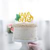 I AM ONE Birthday Cake Topper - Real Wild Child First Birthday - Smash Jungle Safari Animals Gifaffe Cake Dcor - Baby Shower Welcome Baby Party Decoration view 3
