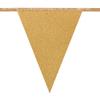 Boland 10201764 Bol20000 Cardboard Bunting with Golden Glitter, Multi-Coloured view 2