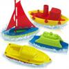 ArtCreativity Toy Boats for Water Play, (4 Pack), Pool Toys for Toddlers 3-5, Floating Toddler Pool Toys, Plastic Sailing Toy Boats for Bathtub, Summer Beach Play, Cute Party Favors for Boys & Girls view 1