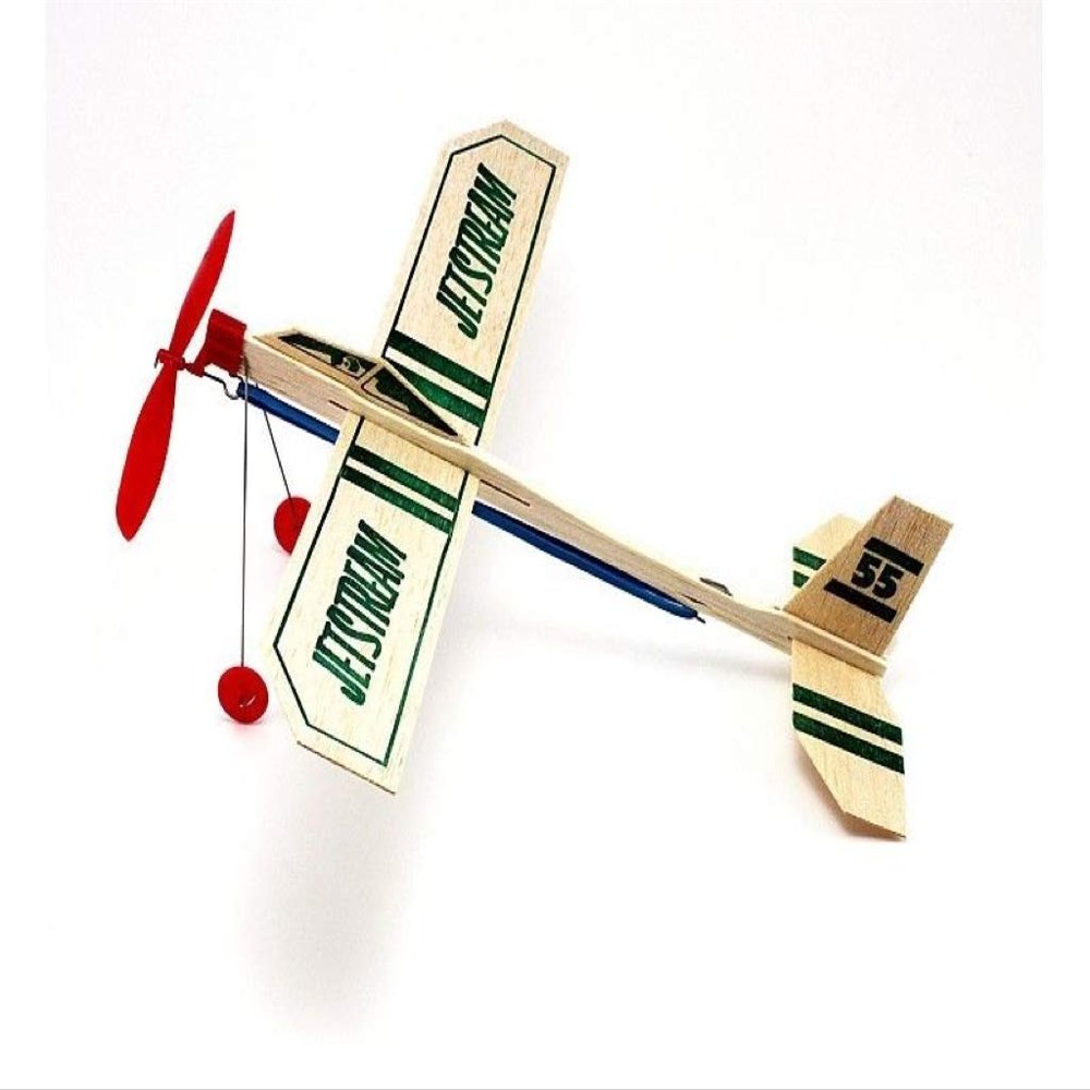 Guillow's Six 55 Jetstream Flying Balsa Wood Toy Airplanes