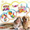 Landtaix 100pcs Magnetic Tiles Magnetic Building Blocks for Toddlers 3 4 5 6 7 Year Old Boys Girls Educational Magnet Blocks Birthday Gift Valentines Day Toys for Kids Ages 4-8 Sensory Toys 1-3 view 3