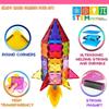 Landtaix 100pcs Magnetic Tiles Magnetic Building Blocks for Toddlers 3 4 5 6 7 Year Old Boys Girls Educational Magnet Blocks Birthday Gift Valentines Day Toys for Kids Ages 4-8 Sensory Toys 1-3 view 4