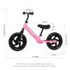 Birtech 12 Inch Toddler Balance Bike for Kids 2-6 Years Old, Adjustable Seat Height, Indoor Outdoor Toy Bicycle With No Pedals, Pink view 3