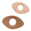 Alenybeby Natural Wooden Baseball Pendant Pure Natural Beech Wood Animal Montessori Toy Shape For Handmade Necklace/Bracelet (baseball 10pcs) view 4