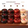 2 Players Strategy Board Games Chinese Xiangqi Chess Set Travel Games with Folding Chess Board Puzzle Games (Color : B, Size : 6cm/2.4") view 4