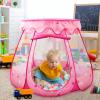 Crayline Pop Up Princess Tent with Star Light, Toys for 1 2 3 Year Old Girl Birthday Gift, Baby Girl Toys, Ball Pit for 12-18 Months Toddler Gift, Easy to Pop Up and Assemble(Pink) view 4