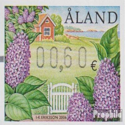 Finland - Aland ATM17, 0,60 Nominal 2006 Gartenpflanzen (Stamps for Collectors) Plants/Mushrooms