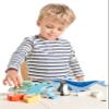 Tender Leaf Toys Coastal Creatures  8 Wooden Ocean Animal Figurines with a Display Shelf - Classic Toy for Pretend Play  Develops Creative & Imaginative Skills  Learning Role Play  Ages 3+ Years view 2