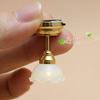 1:12 Scale Dollhouse Miniature Bedroom Chandelier LED Light mounting to Ceiling; Height 3.5CM view 1
