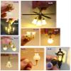 1:12 Scale Dollhouse Miniature Bedroom Chandelier LED Light mounting to Ceiling; Height 3.5CM view 4