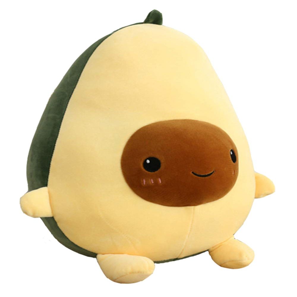 BOOBI Avocado Plush Doll Cute Toy Stuffed Pillow (9.8 in/13.7 in/23.6 in) Pretty Gift for Girl and Boy Friends (23.6 Inch)