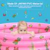 Garden Round Inflatable Baby Swimming Pool, Portable Inflatable Child/Children Little Pump Pool,Kiddie Paddling Pool Indoor&Outdoor Toddler Water Game Play Center for Kids/Girl/Boy view 3