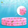 Garden Round Inflatable Baby Swimming Pool, Portable Inflatable Child/Children Little Pump Pool,Kiddie Paddling Pool Indoor&Outdoor Toddler Water Game Play Center for Kids/Girl/Boy view 4