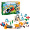 BRIO 33972 Smart Tech Sound Action Tunnel Travel Set - Interactive Toy Train Set for Kids - Age 3+ - Exciting Sound Effects - Compatible with Other BRIO Sets - FSC & MESH Accredited view 1