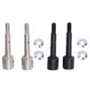Tbest RC Wheel Axle, RC Front Rear Wheel Axle Upgrade Parts for Electric 1/8 Flux (Black) view 1