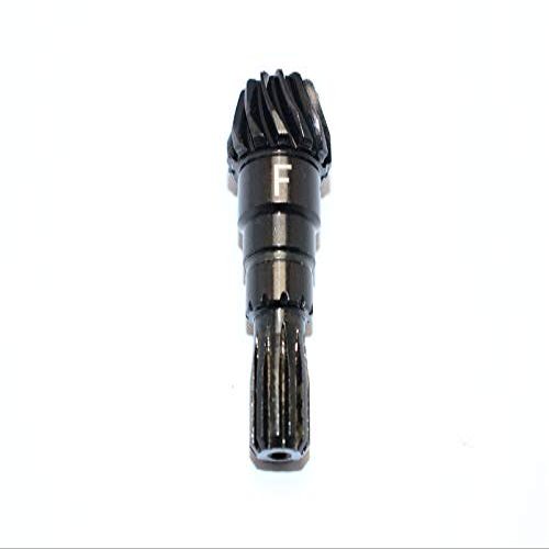 GPM For Traxxas X Maxx 4X4 Chrome Steel Front Gear *Use With GPM Spiral Main Gear #STXM1200FR/G* (for X Maxx 6S / 8S) - 1Pc Black
