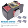 S SUNSBELL Automatic Card Shuffler for Five Crowns Card Game, Battery Operated Poker Shuffling Machine, Poker Card Shuffler, Card Shuffler 4 Deck Automatic for Poker, Blackjack view 2