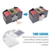 S SUNSBELL Automatic Card Shuffler for Five Crowns Card Game, Battery Operated Poker Shuffling Machine, Poker Card Shuffler, Card Shuffler 4 Deck Automatic for Poker, Blackjack view 4