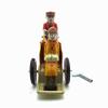 Charmgle Retro Tin Wind-up Rickshaw Toy Spring Clockwork Tricycle Adult Collection Home Party Decor view 3