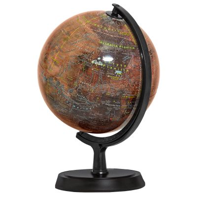Mapsoft Explorer Mars Globe, 24cm/9.5", R-24, Red Planet, Mars Map, Mars Atlas, Mars Poster