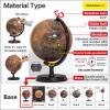 Mapsoft Explorer Moon/Mars 2 Globe Set, 24cm/9.5", Lunar Globe, 2MR-24, Moon Globe, Mars Globe view 4