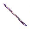 Experience Enchanting Motion Jumbo Spiral Glitter Wand Sparkling Glitter Action Sensory Toy for Kids and Adults Talking Stick Mesmerizing Visuals for Parties and Events!(Purple/White) view 2