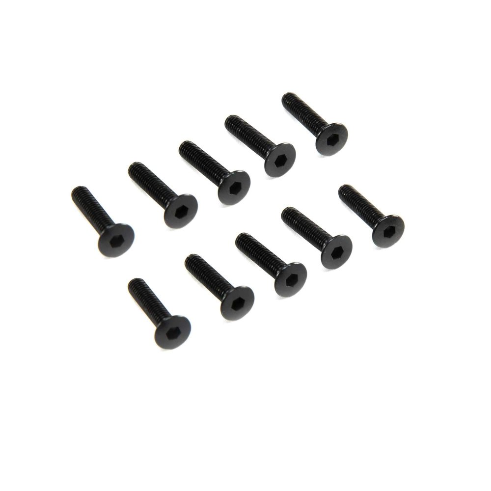 Axial M3 x 14mm Flat Head Screw (10), AXI235178