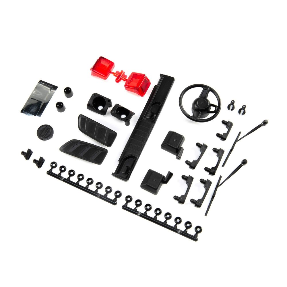 Axial Exterior Body Detail Parts, Jeep JLU: SCX10 III, AXI230022