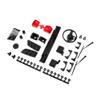 Axial Exterior Body Detail Parts, Jeep JLU: SCX10 III, AXI230022 view 1