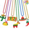 JOYIN 12 PCS Cinco de Mayo Fiesta Necklaces Bead- Mexican Birthday Party Favors Supplies Decorations, Luau Photo Props, Carnivals Event, Taco Tuesday view 1