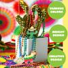 JOYIN 12 PCS Cinco de Mayo Fiesta Necklaces Bead- Mexican Birthday Party Favors Supplies Decorations, Luau Photo Props, Carnivals Event, Taco Tuesday view 3