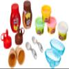 Play-Doh Kitchen Creations Double Drizzle Ice Cream Playset for Kids 3 Years and Up with 2 Drizzle Colors and 4 Classic Cans, Non-Toxic view 1
