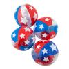 Fun Express RED White Blue Beachball 5IN - Toys - 12 Pieces view 1