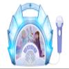 eKids Disney Frozen Karaoke Microphone with Bluetooth Speaker for Fans of Disney Toys, Kids Karaoke Machine with Built in Music view 1
