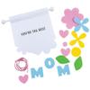 Fun Express Mini Mothers Day Banner Craft Kit - 12 Pc. view 2