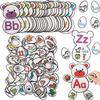 Fun Express Build A Character Alphabet Letter Match - 130 Pieces - Educational and Learning Activities for Kids view 1