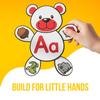 Fun Express Build A Character Alphabet Letter Match - 130 Pieces - Educational and Learning Activities for Kids view 3