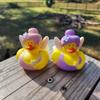 Fun Express Rubber Ducks, Assorted Styles, 12 Pieces, Birthdays, Grand Events, Party Favors, Table Decorations, Treasure Chest Supplies (Fairy) view 2