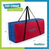 Giantville Giant 4 in a Row Connect Game - Storage Carry Bag Included - 4 Feet Wide by 3.5 Feet Tall - Oversized Floor Activity for Kids & Adults  Jumbo Sized Outdoor/Indoor Play - Durable Waterproof view 4