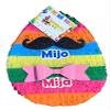 APINATA4U 2-D Fiesta Themed Easter Egg Pinata for Easter Gender Reveal Mijo Mija view 1