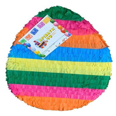 APINATA4U 2-D Fiesta Themed Easter Egg Pinata for Easter Gender Reveal