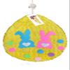 APINATA4U 2-D Easter Egg Pinata Easter Gender Reveal Pinata He or She Pink or Blue Bunny Accents view 4