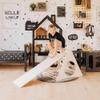 Climbing Triangle with a ramp, Montessori triangle climber, Montessori climber, climbing frame, children indoor play gym, view 2
