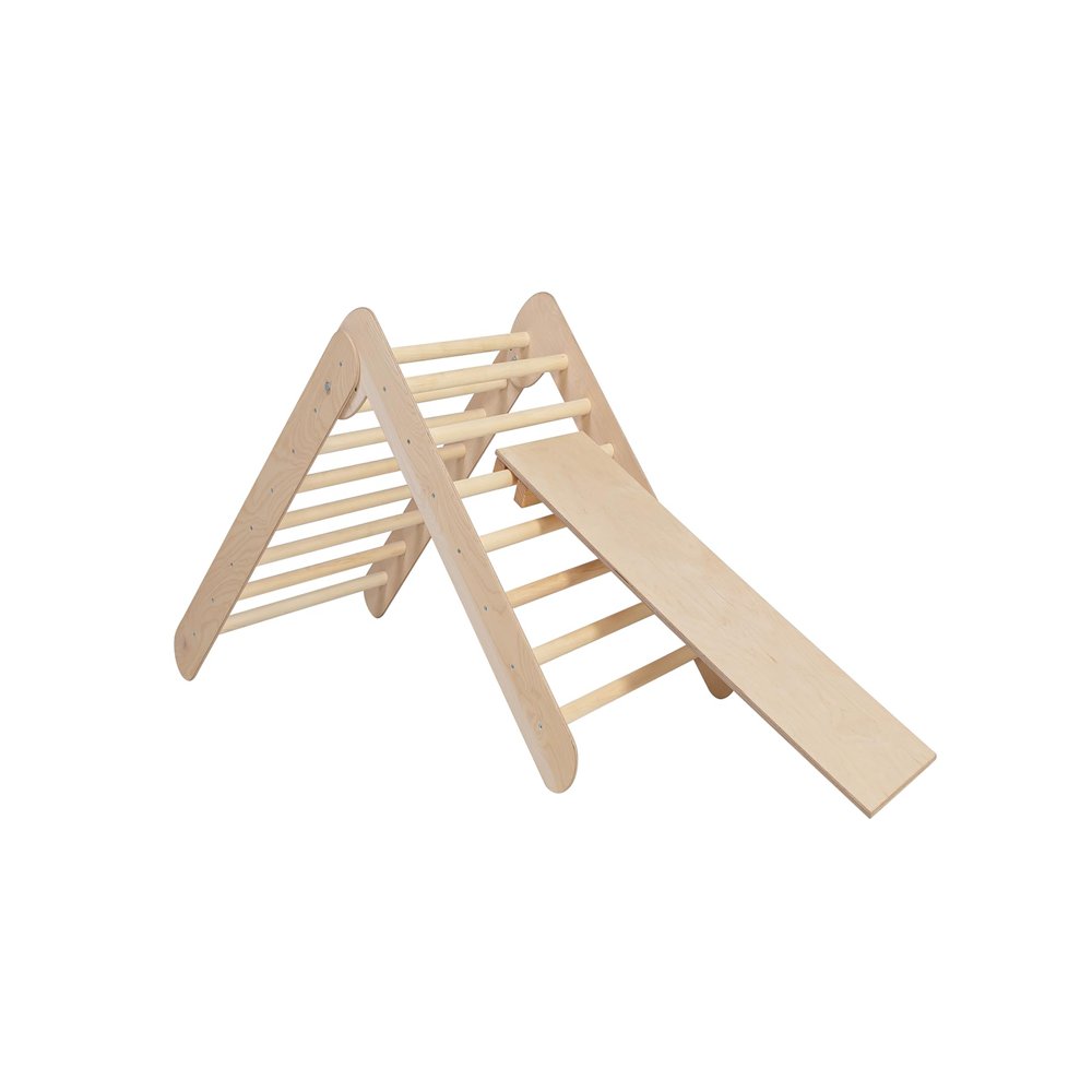 Climbing triangle with ramp, Foldable climbing triangle, Baby gym, Climbing ladder, Foldable triangle, Baby climber, Step triangle