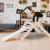 Climbing triangle with ramp, Foldable climbing triangle, Baby gym, Climbing ladder, Foldable triangle, Baby climber, Step triangle view 2