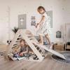 Climbing triangle with ramp, Foldable climbing triangle, Baby gym, Climbing ladder, Foldable triangle, Baby climber, Step triangle view 4