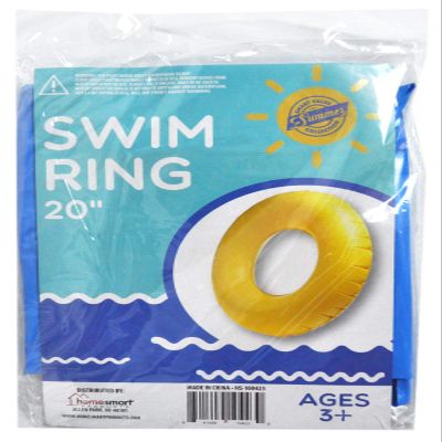 20 Inch Swim Ring Assorted Colors