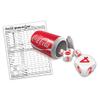 MasterPieces Officially Licensed Coca Cola Shake It Up Dice Set, Branded Dice Cup with Scorepad, Collectible Party Play for Travel or Game Night, Coca Cola Gifts for Fans & Collectors, Great Gift Idea view 4