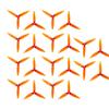 10 Pairs Gemfan Flash 6042 6x4.2x3 6 Inch 3-Paddle PC CW CCW Propeller for RC Models Multicopter Frame Spare Parts Accessories (Champagne) view 1